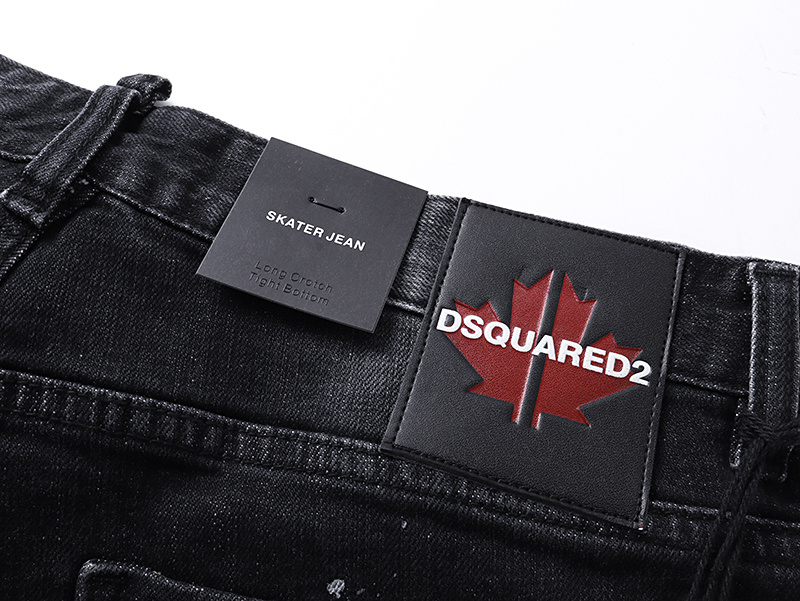 DSQUARED2 Micro Bullet Denim Shorts # 2030
