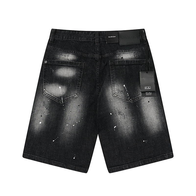 DSQUARED2 Micro Bullet Denim Shorts # 2033
