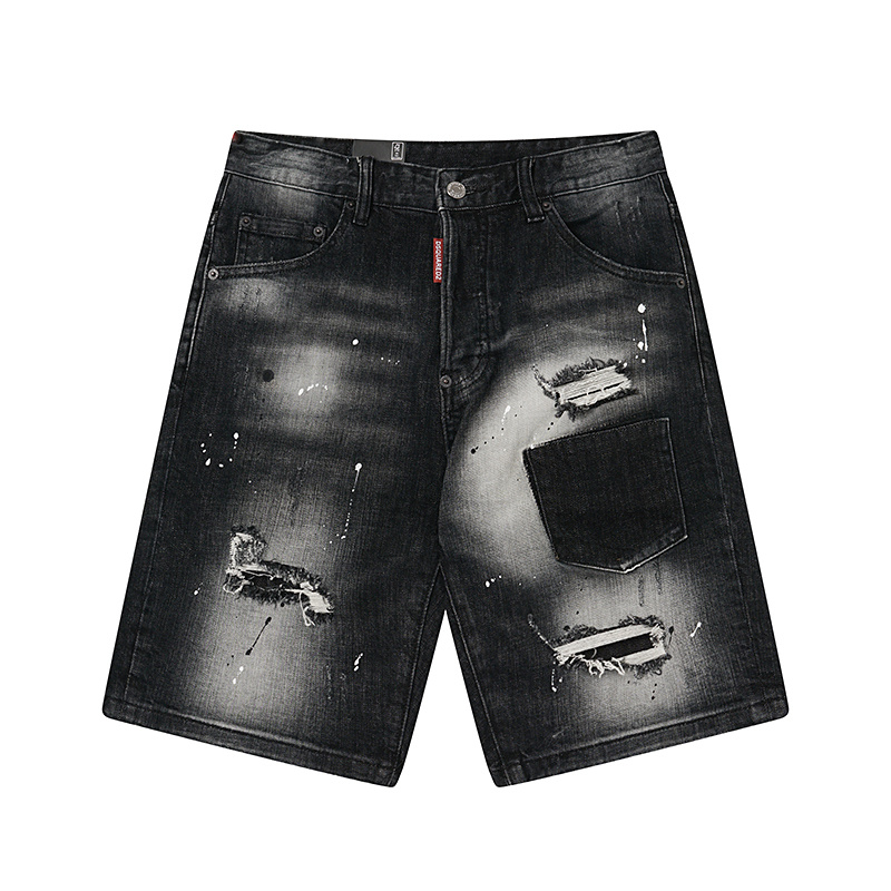 DSQUARED2 Micro Bullet Denim Shorts # 2033