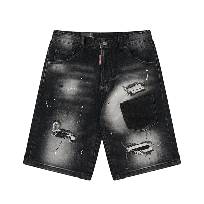 DSQUARED2 Micro Bullet Denim Shorts # 2033 02