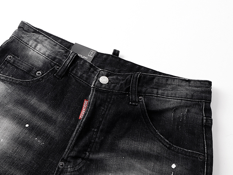 DSQUARED2 Micro Bullet Denim Shorts # 2033