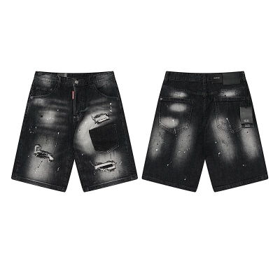 DSQUARED2 Micro Bullet Denim Shorts # 2033 01
