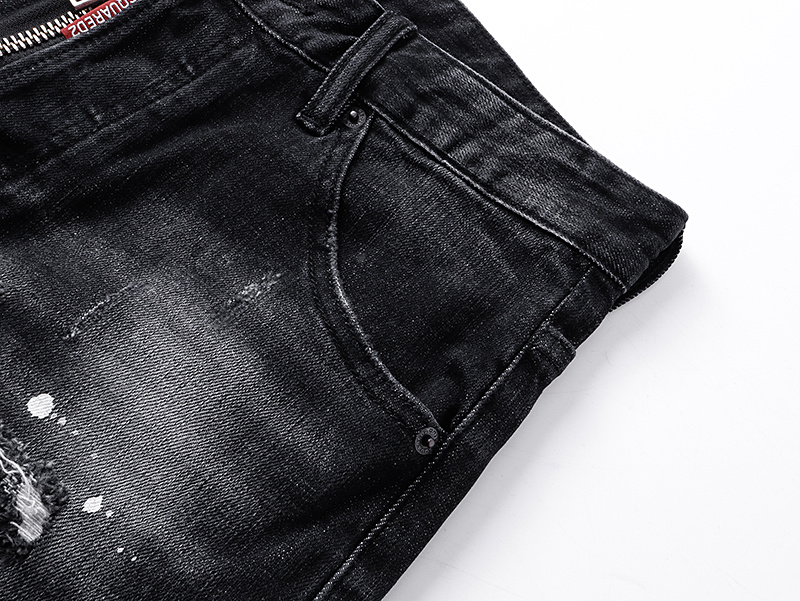 DSQUARED2 Micro Bullet Denim Shorts # 2035
