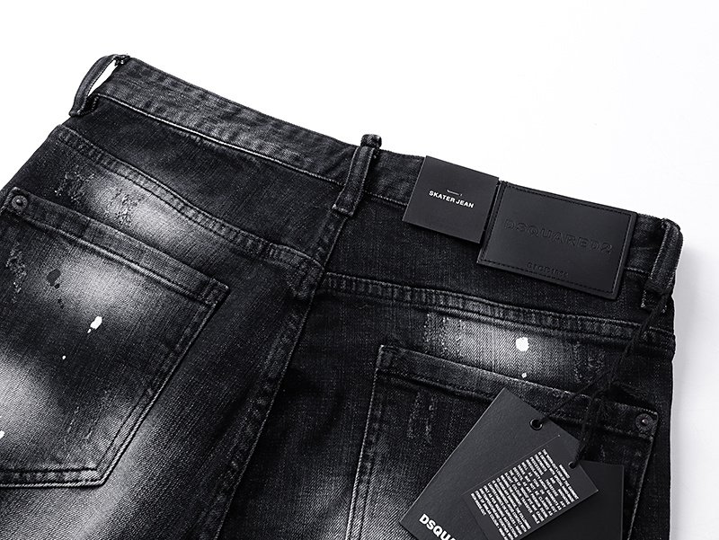 DSQUARED2 Micro Bullet Denim Shorts # 2035