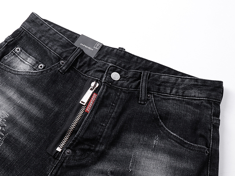 DSQUARED2 Micro Bullet Denim Shorts # 2035