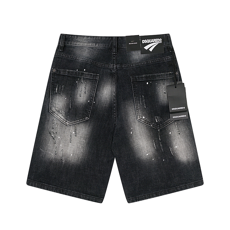 DSQUARED2 Micro Bullet Denim Shorts # 2043