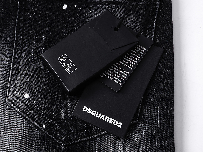 DSQUARED2 Micro Bullet Denim Shorts # 2043