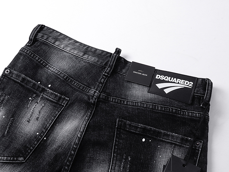DSQUARED2 Micro Bullet Denim Shorts # 2043