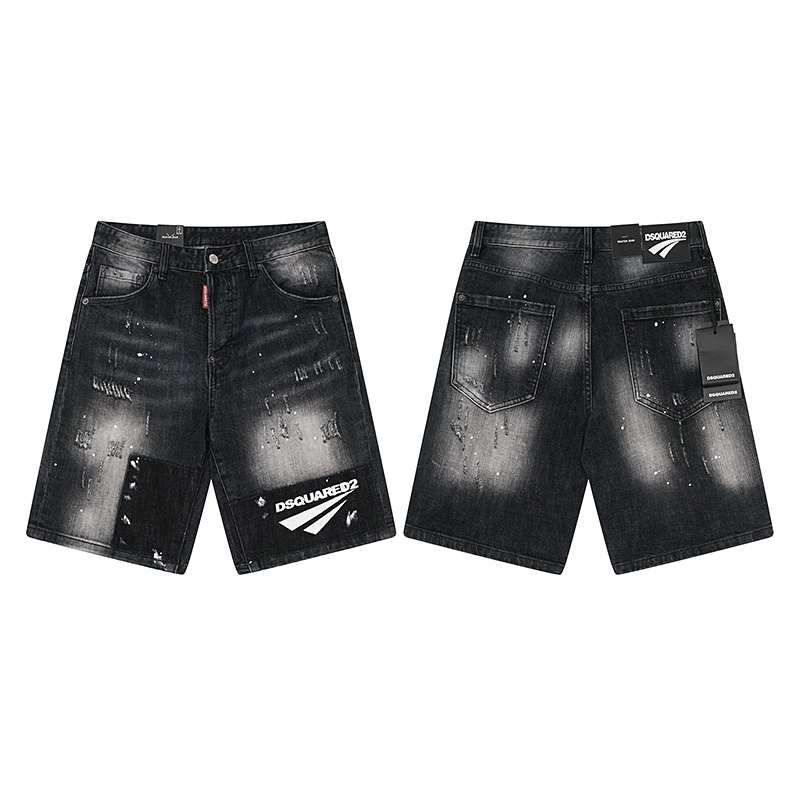 DSQUARED2 Micro Bullet Denim Shorts # 2043