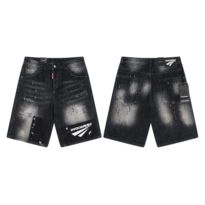 DSQUARED2 Micro Bullet Denim Shorts # 2043 01