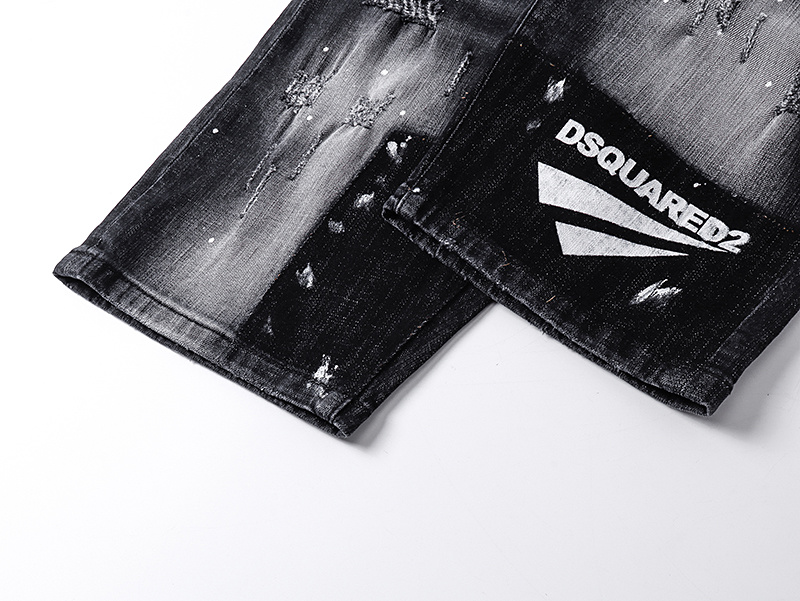 DSQUARED2 Micro Bullet Denim Shorts # 2043