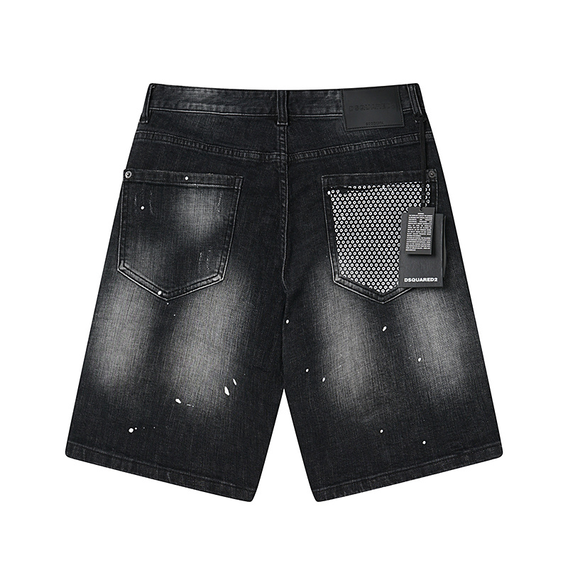 DSQUARED2 Micro Bullet Denim Shorts # 2045