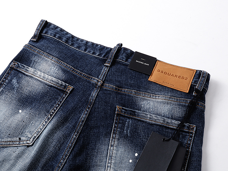 DSQUARED2 Micro Bullet Denim Shorts # 2056