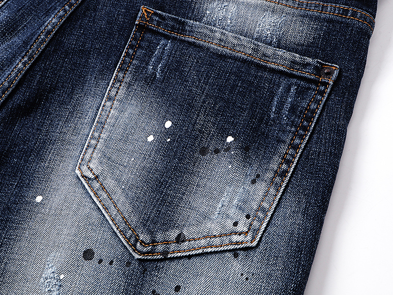 DSQUARED2 Micro Bullet Denim Shorts # 2056