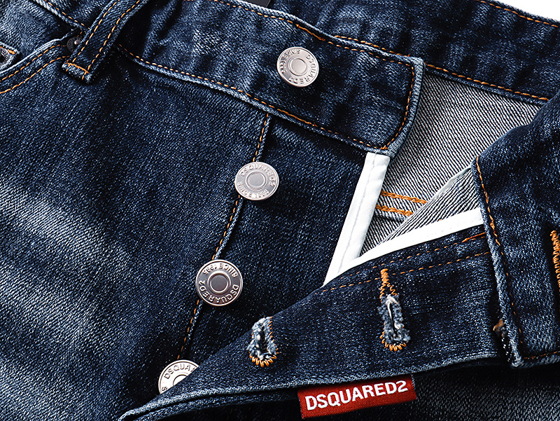 DSQUARED2 Micro Bullet Denim Shorts # 2056