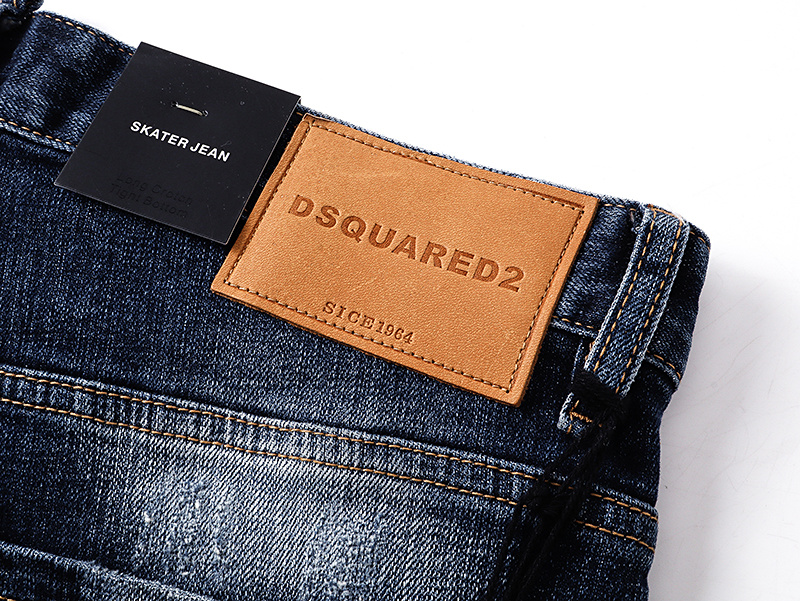 DSQUARED2 Micro Bullet Denim Shorts # 2056