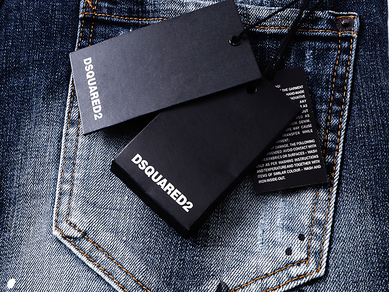 DSQUARED2 Micro Bullet Denim Shorts # 2056