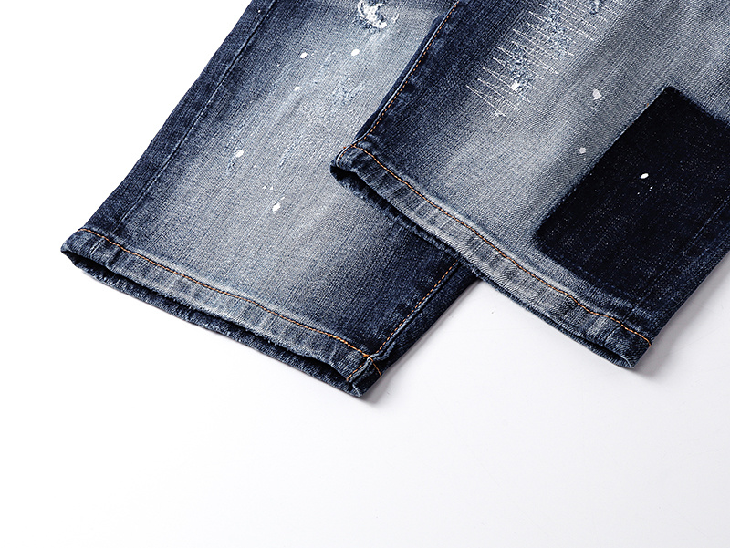 DSQUARED2 Micro Bullet Denim Shorts # 2056