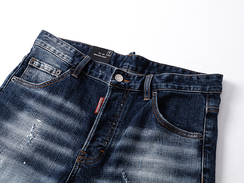 DSQUARED2 Micro Bullet Denim Shorts # 2056