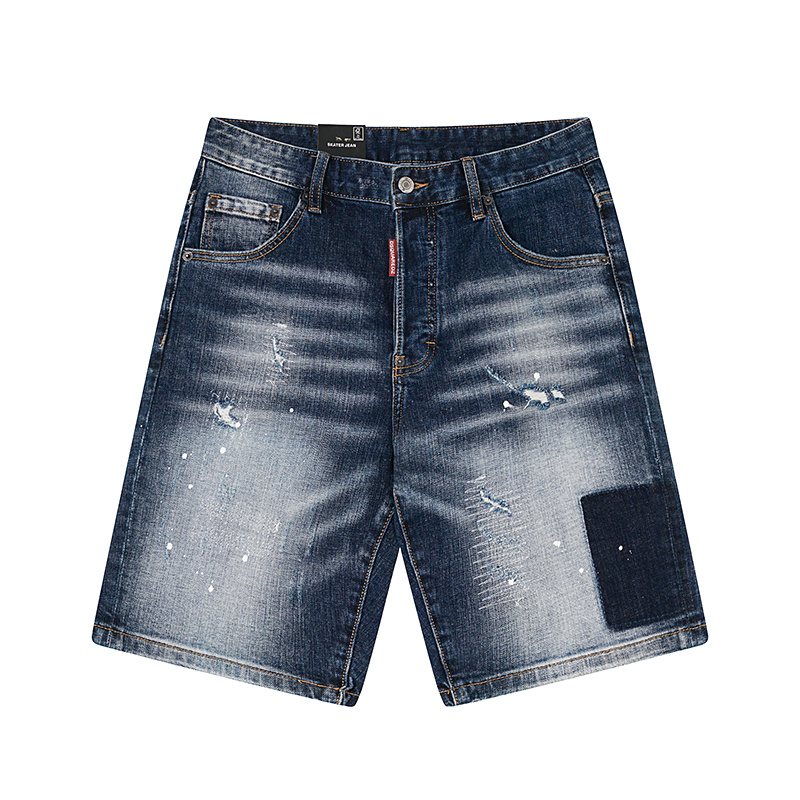 DSQUARED2 Micro Bullet Denim Shorts # 2056