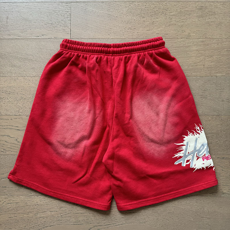 Hellstar Shorts  # 778 red