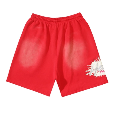 Hellstar Shorts  # 778 red 02