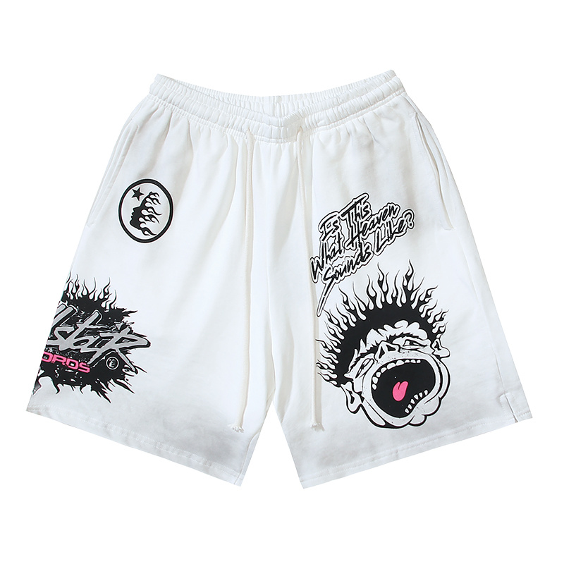 Hellstar Shorts  # 778 white
