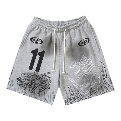 Hellstar Shorts  # 788 grey 01