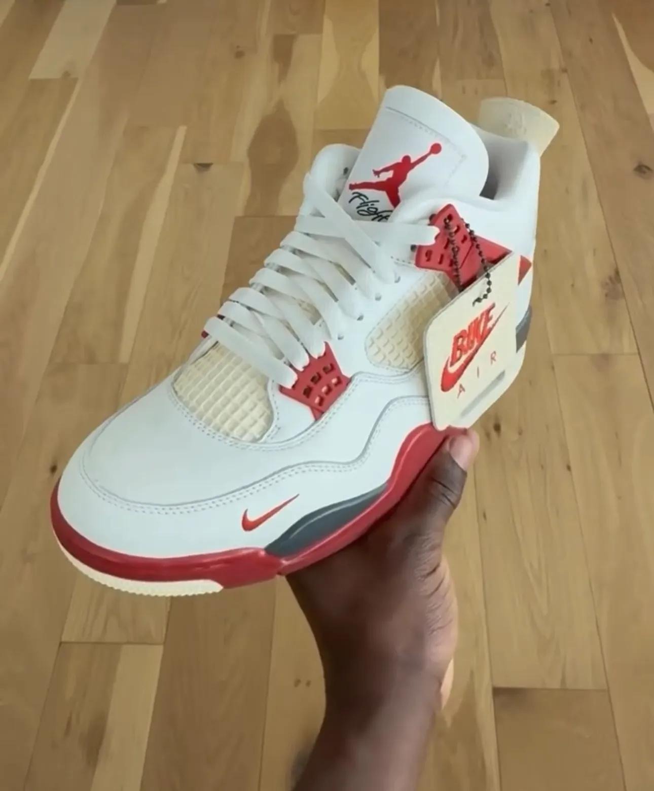 Nigel Sylvester x Air Jordan 4 "Brick AfterBrick  IQ8055-100