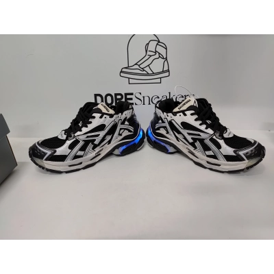 Balenciaga RUNNER LED SNEAKER IN BLACK  AND WHITE 02