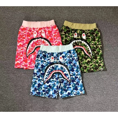 BAPE Shorts  # 8002 Blue & Pink & Green 01