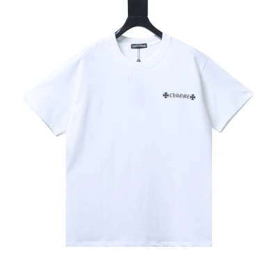 Chrome Hearts 26SS Multi-Element Collage Print Short-Sleeve T-Shirt white 02