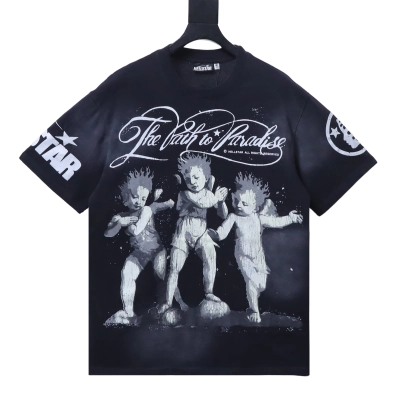 Hellstar Kid Figure Print Short Sleeve Tee 01