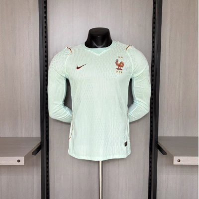 2026 Player Version Long Sleeve France Away Jersey 01
