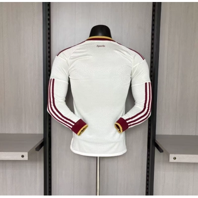 2026 Player Version Long Sleeve Spain Away Jersey 02