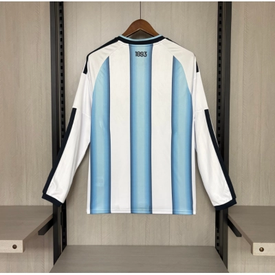 Long-sleeved 2026 Argentina home jersey 02