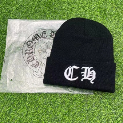 Chrome Hearts Embroidered CH Logo Beanie 01