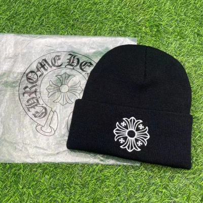Chrome Hearts Plus Cross Motif Beanie 01