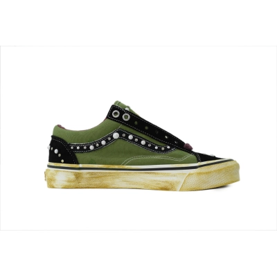 SATOSHI NAKAMOTO x Vans Old Skool Reissue 36 'Pearlized Army' 02