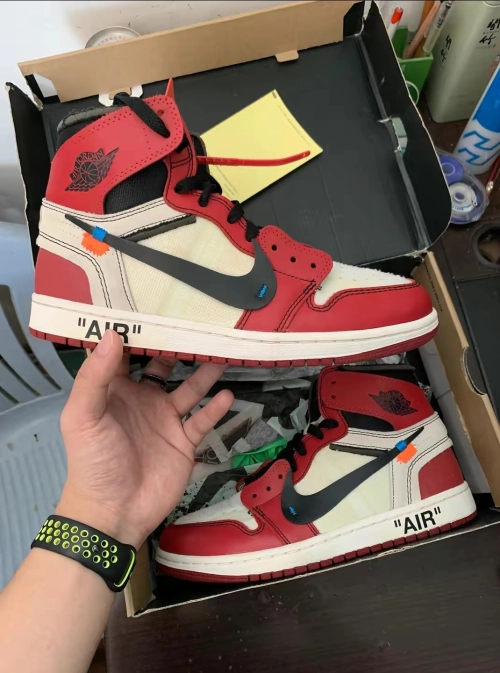 Air Jordan 1 Retro High Off White Chicago AA3834-101 review 