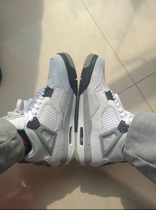 Air Jordan 4 Retro White Cement 840606-192 review 