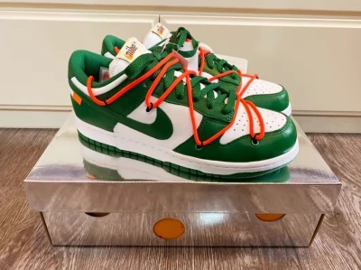 OFF-WHITE x Nike Dunk SB Low Pine Green CT0856-100 review Camille Harrison