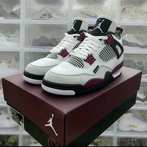 Air Jordan 4 Retro PSG Paris  CZ5624-100 (Best Quality) review 