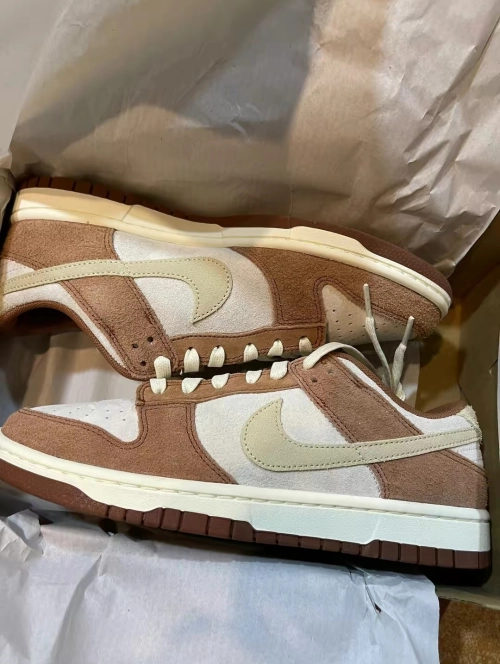 Nike Dunk Low White Brown  DD1390-100 review 
