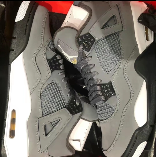 Air Jordan 4 Retro Cool Grey  308497-007 (Top Quality) review 