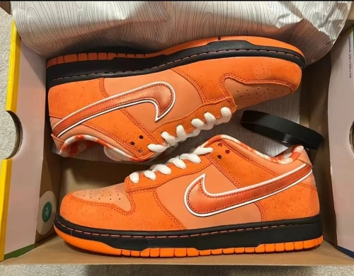 Concepts x Nike SB Dunk Low “Orange Lobster” FD8776-800  review 
