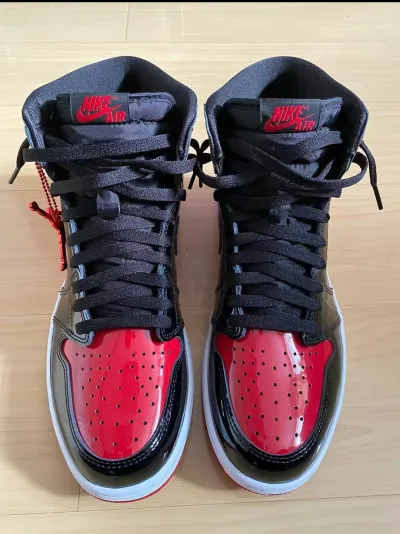 Air Jordan 1 High OG Bred Patent 555088-063 review Yvonne Clapham 01