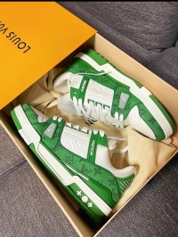 Louis Vuitton Trainer Green Cloth Surface VL1201 review 0