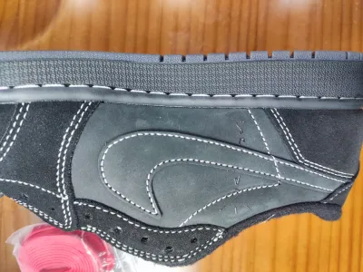 Travis Scott x Air Jordan 1 Low OG SP Black Phantom  DM7866-001（Top version） review Dick Pater 03