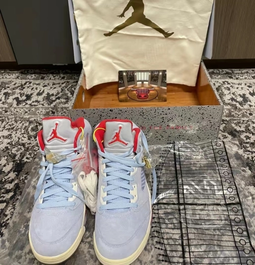 Air Jordan 5 Retro Trophy Room Ice Blue CI1899-400 review 